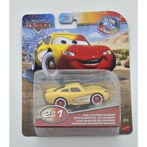 Disney‎ Pixar Cars Color Changers Lightning McQueen Red Error Box Cave Variant